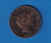 1119 - ŠPANJOLSKA 10 CENTIMOS 1879