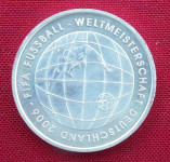 Srebrna kovanica 10 eura, Svjetsko prvenstvo u nogometu 2006 (2)