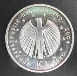 Srebrna kovanica 10 eura,  Svjetsko prvenstvo u nogometu 2006