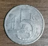 SREBRNA KOVANICA 5 KRUNA 1931.-0,500/ 7.00 grama