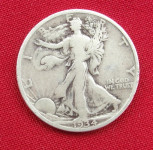 Srebrna kovanica half dollar iz 1934 godine