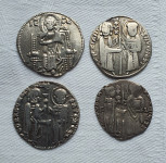 SREBRNJACI 4 kom Venice 1200.godina....itd