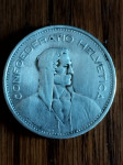Srebrnjak 5 Francs B 1933 Swiss