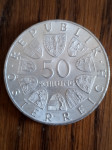 Srebrnjak 50 Schilling 1967