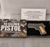 SREBRNJAK KALIBAR.45, 2oz, 2024. RIJETKO