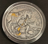 Srebrnjak Legendary Warriors – GERONIMO pozlaćeni