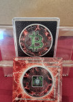 SREBRNJAK OBOJANI BITCOIN ENERGY 2023. 1 UNCA