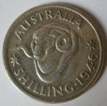 Srebrnjak Shilling Australia 1946