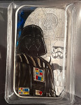 Srebrnjak STAR WARS DARK SIDE 1 oz SUPER RIJETKO, izdano samo 77 kom