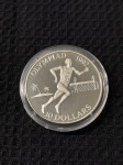 Srebro 10 Dollars 1991