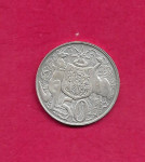 Srebro 13,3 grama Australia 50 cents 1966