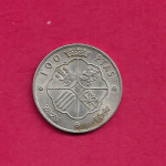 Srebro 19 grama Spain 100 Pesetas - Franco 1966