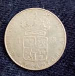 Švedska 1 kruna 1959 srebro 7 g