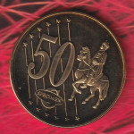 ŠVEDSKA 50 EURO CENT 2004 UNC PROBA - 810