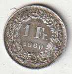 SVICARSKA 1 F 1960 AG UNC
