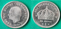 Sweden 1 krona, 2012 ***/# 1,00 EURO !!!