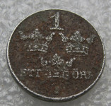 SWEDEN 1 Öre 1946