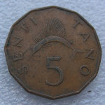 TANZANIA 5 SENTI 1973