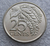Trinidad and Tobago 25 Cents 2006