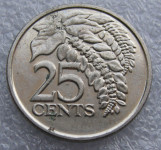 Trinidad and Tobago 25 Cents 2014