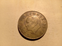 turska 500 lira 1989 god