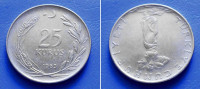 TURSKA TURKEY 25 KURUS 1963 KM:892.2 - FIGURA