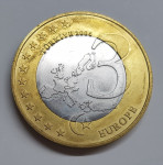 TURSKA TURKEY, 3 EURO, 2004.
