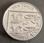 UK- TEN PENCE 2014.