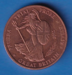 UK VELIKA BRITANIJA 2   EURO CENT 2012  UNC PROBA SPECIMEN  - 1820