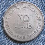 UNITED ARAB EMIRATES 25 FILS AH1393-1973