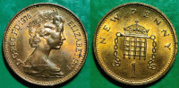 United Kingdom 1 new penny, 1978 /