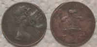United Kingdom 2 new pence, 1971 - GREŠKA U KOVANJU **/