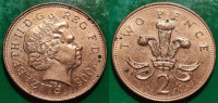 United Kingdom 2 pence, 2005 ***/