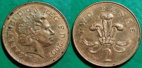 United Kingdom 2 pence, 2007 ***/
