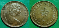 United Kingdom ½ new penny, 1973 ***/