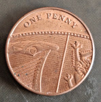 UNITED KINGDOM- ONE PENNY 2016.
