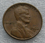 UNITED STATES 1 cent 1962D