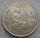 UNITED STATES ¼ Dollar 2003 D Alabama
