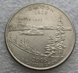 UNITED STATES ¼ Dollar 2005 D Oregon