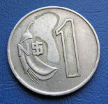 URUGUAY 1 NUEVO PESO 1980