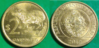 Uruguay 2 pesos, 2012 ***/