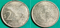 Uruguay 2 pesos, 2012 ***/