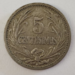 URUGUAY- 5 CENTESIMOS 1901.