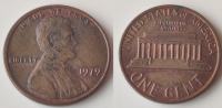 USA 1 cent,  1979 Lincoln Cent W/o mintmark ***/