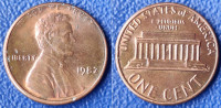 USA 1 cent, 1982 Lincoln Cent / 0,50 EURO !!!