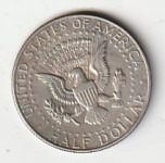 USA 1968 D HALF DOLAR  AG UNC