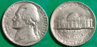 USA 5 cents, 1984 Jefferson Nickel "P" - Philadelphia ***/