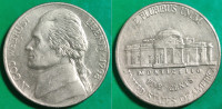 USA 5 cents, 1998 Jefferson Nickel "P" - Philadelphia ***/
