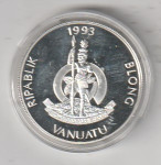 VANUATU 50 VATU 1993 AG UNC