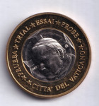 VATICAN 1 EURO   2002 UNC PROBA SPECIMEN  - 803